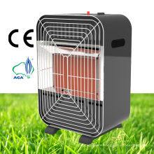 Portable Mini Indoor Black White Color Infrared Gas Heater